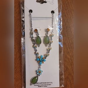 Vintage Necklace and earring Set